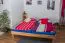 Futon Bed Solid Wood | Wooden Nature 04 | Oiled Beech Heartwood | 200 x 200 cm