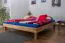 Futon Bed Solid Wood | Wooden Nature 04 | Oiled Beech Heartwood | 200 x 200 cm