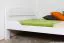 Youth Bed Easy Premium Line K5 | 160 x 200 cm | Solid Beech Wood | White Lacquered | Modern, Sturdy, Safe