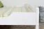 Youth Bed Easy Premium Line K5 | 160 x 200 cm | Solid Beech Wood | White Lacquered | Modern, Sturdy, Safe