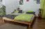 Futon Bed Solid Wood | Wooden Nature 04 | Oiled Beech Heartwood | 200 x 200 cm