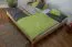 Futon Bed Solid Wood | Wooden Nature 04 | Oiled Beech Heartwood | 200 x 200 cm