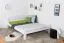 Youth Bed Easy Premium Line K5 | 160 x 200 cm | Solid Beech Wood | White Lacquered | Modern, Sturdy, Safe