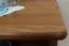Nightstand Solid Pine | Oak Color | 2 Drawers, 1 Open Compartment | 60 x 43 x 33 cm | Premium Craftsmanship