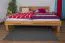 Futon Bed | Solid Oiled Beech Heartwood | 180 x 200 cm Lying Surface | Modern & Stable