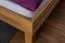 Futon Bed | Solid Oiled Beech Heartwood | 180 x 200 cm Lying Surface | Modern & Stable
