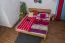 Futon Bed | Solid Oiled Beech Heartwood | 180 x 200 cm Lying Surface | Modern & Stable