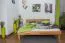 Futon Bed | Solid Oiled Beech Heartwood | 180 x 200 cm Lying Surface | Modern & Stable