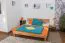 Futon Bed | Solid Oiled Beech Heartwood | 180 x 200 cm Lying Surface | Modern & Stable