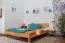 Futon Bed | Solid Oiled Beech Heartwood | 180 x 200 cm Lying Surface | Modern & Stable