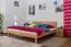 Futon Bed | Solid Oiled Beech Heartwood | 180 x 200 cm Lying Surface | Modern & Stable