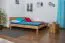 Futon Bed | Solid Oiled Beech Heartwood | 180 x 200 cm Lying Surface | Modern & Stable