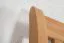 Double bed / guest bed Wooden Nature 142 solid natural beech - 160 x 200 cm (W x L)