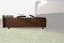 Drawer for Bed | Solid Pine Walnut 001 | 18.50 x 97.50 x 57 cm | Premium Storage Solution