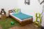 Children's Bed / Youth Bed Solid Pine Wood Oak A7 | 90 x 200 cm | Slatted Frame Included | Modern Design