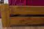 Children's Bed / Youth Bed Solid Pine Oak A24 | 90 x 200 cm | Includes Slatted Frame | Modern Design