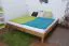 Futon Bed Solid Wood Wooden Nature 04 | Oiled Oak | 200 x 200 cm | Modern Design | Premium Craftsmanship