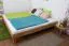 Futon Bed Solid Wood Wooden Nature 04 | Oiled Oak | 200 x 200 cm | Modern Design | Premium Craftsmanship