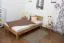 Futon Bed Solid Wood Wooden Nature 03 | Oiled Oak | 120 x 200 cm | Modern Design & Stability
