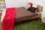Futon Bed | Solid Oiled Oak | Wooden Nature 02 | 160 x 200 cm | Premium Craftsmanship