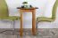 Round Solid Pine Table | Rustic Oak Finish | Junco 234A | Ø 60 cm | Modern, Stable, Space-Saving