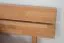 Futon Bed Solid Wood | Wooden Nature 03 | Oiled Beech Heartwood | 140 x 200 cm Mattress Base