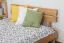 Futon Bed Solid Wood | Wooden Nature 03 | Oiled Beech Heartwood | 140 x 200 cm Mattress Base