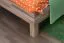 Wooden Nature 02 youth bed in solid oiled beech heartwood - Lying surface 120 x 200 cm (W x L)