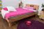 Wooden Nature 02 youth bed in solid oiled beech heartwood - Lying surface 120 x 200 cm (W x L)