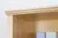 Wall shelf solid, natural pine wood Junco 333 - Dimensions 30 x 120 x 24 cm