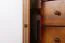 Chest of drawers solid pine wood, Oak colours rustic Junco 176 - Measurements: 100 x 90 x 60 cm (H x W x D)
