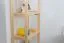Solid Pine Wood Shelf Junco 54C | Natural Finish | 200 x 60 x 30 cm | 5 Tiers | Stable & Modern