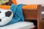 Children's Bed & Youth Bed Easy Premium Line K1/2h | Second Pull-Out Bed | Solid Beech Wood | 90 x 200 cm | Dark Brown