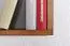 Suspended Wall Shelf | Solid Pine Wood | Rustic Oak Finish | Junco 283A | 30 x 30 x 12 cm