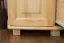 Sideboard 058, 3 drawer, 2 door, solid pine wood, clearly varnished - H78 x W118 x D47 cm 