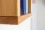 Hanging rack/wall shelf Pine solid wood Alder color Junco 291C - 30 x 30 x 20 cm (h x W x d)