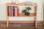 Shelf "Easy Furniture" S07, solid Natural beech wood - 60 x 74 x 20 cm (h x w x d)