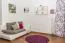 Hanging Wall Shelf Solid Pine White Lacquered 012 | 3 Shelves | 70 x 90 x 20 cm | Modern Design