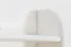 Hanging Wall Shelf Solid Pine White Lacquered 012 | 3 Shelves | 70 x 90 x 20 cm | Modern Design