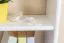Hanging Wall Shelf Solid Pine White Lacquered 013 | Modern Design | 72 x 60 x 20 cm