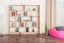 Shelf "Easy Furniture" S12, solid beech wood nature - 167 x 174 x 20 cm (H x W x D)