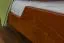 Children's Bed / Youth Bed Easy Premium Line K1/2n | Solid Beech Wood | Cherry Red Lacquered | 90 x 200 cm Mattress Base
