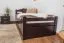 Children's Bed & Youth Bed Easy Premium Line K1/2h | 2nd Berth & 2 Cover Panels | 90 x 200 cm Solid Beech | Chocolate Brown