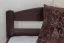 Children's Bed & Youth Bed Easy Premium Line K1/2h | 2nd Berth & 2 Cover Panels | 90 x 200 cm Solid Beech | Chocolate Brown
