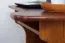 Desk Junco 197 | Solid Pine Wood | Oak Rustic Finish | 75 x 100 x 60 cm | Mobile & Space-Saving