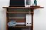 Desk Junco 197 | Solid Pine Wood | Oak Rustic Finish | 75 x 100 x 60 cm | Mobile & Space-Saving