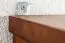 Wall Shelf Solid Pine Wood | Rustic Oak Finish | Junco 335 | 30 x 40 x 24 cm