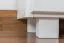 Nightstand Solid Pine | White Lacquered | Modern Design | 60 x 43 x 33 cm | 005