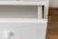 Nightstand Solid Pine | White Lacquered | Modern Design | 60 x 43 x 33 cm | 005