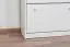 Shoe Cabinet 001 Solid Pine | White Lacquered Finish | 4 Drawers | 150 x 72 x 29 cm